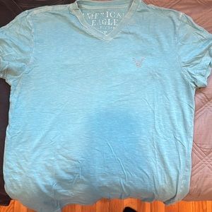 (3) American eagle vneck